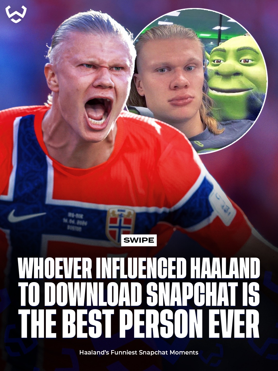 Erling Haaland’s Snapchat continues to be one of the most entertaining things on the internet 😂📱

During a day off at the World Cup, he wandered around New York in a cap and sunglasses, genuinely surprised that nobody seemed to recognize him. 😭🗽

Mans spent a few seasons in Manchester and completely forgot he’s Norwegian.

The resemblance is truly crazy 🤪

He’s built different 😤

Self-awareness is the first step to scoring consecutive hat-trick

We absolutely love this side of Haaland. 😂❤️

Follow @warmup for more such content! 📲❤️