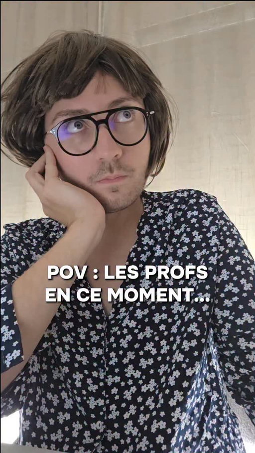POV : LES PROFS EN CE MOMENT 🤣 #humour #sketch #prof #canicule #vacances