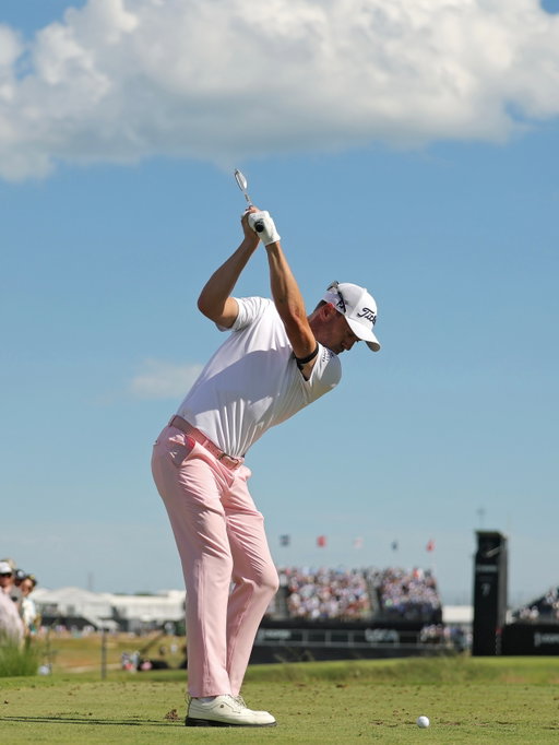 The @usopengolf was every bit as tough as advertised. Shinnecock is as true of a test and example of great architecture holding its own. 
Another solid week, we keep getting closer… Glad to finish things off with a good round on Sunday and leave with some momentum. 

Looking forward to one of my favorite stops of the year @travelerschamp!