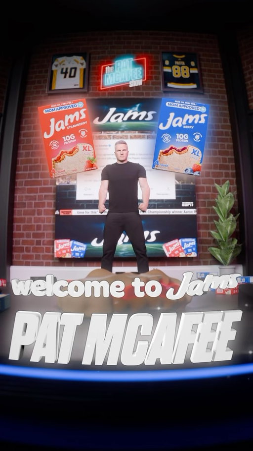 officially official. welcome to jams, pat! 🍓🤝