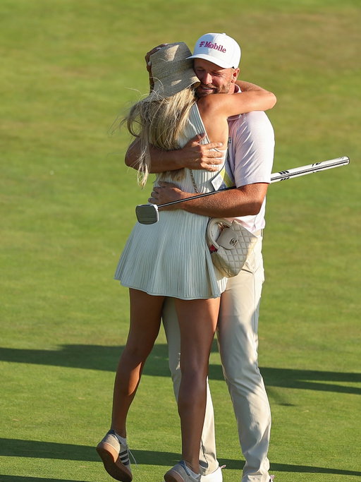 The most deserving. You did it!! Love you so much @wyndhamclark @usopengolf 🏆❤️🥹
