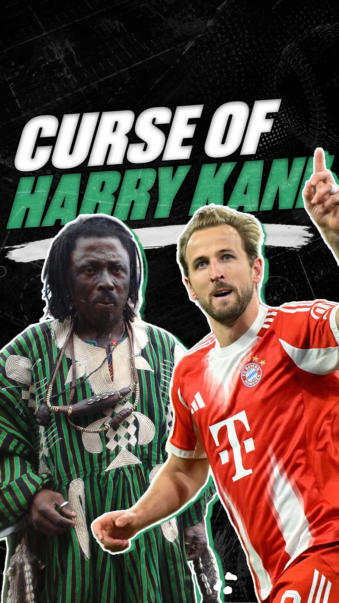 A witch doctor from Ghana by the name of Nana Kwaku Bonsam just put a CURSE on Harry Kane before Ghana’s World Cup matchup against England tomorrow

And this isn’t the first time he’s done it 😳