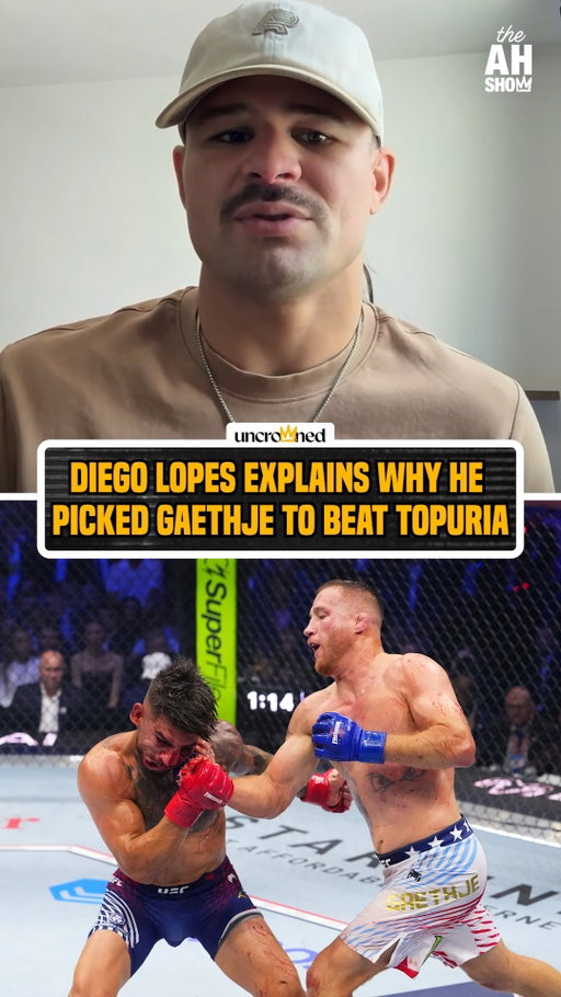 Styles make fights, so Diego Lopes wasn't shocked when Justin beat Ilia at #UFCWhiteHouse 😲 #HelwaniShow