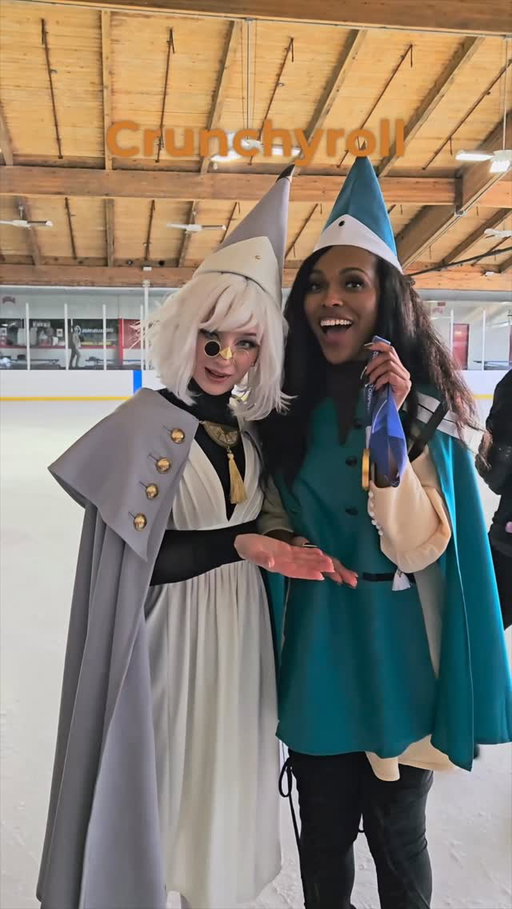Was I nervous? Yes. Am I so happy with how it turned out? Also yes. 

Thank you @crunchyroll for letting me turn @amberglenniceskater into Qifrey from Witch Hat Atelier! I personally think this is the coolest collab this side of Zozah but I may be biased. If yall think this is pretty magical, then the actual show will blow you away. 

#crunchyrollpartner #witchhatatelier