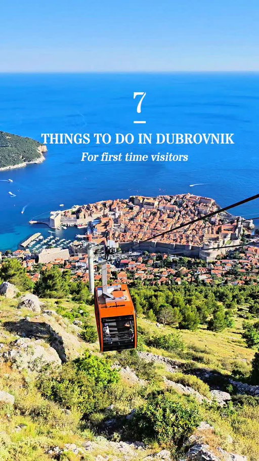 Heading to Dubrovnik for the first time? Here are 7 things we recommend doing to make the most of it. 🇭🇷 Save this for your Dubrovnik trip. 📌

1️⃣ Old Town - wander the marble streets and soak up the atmosphere of this UNESCO World Heritage Site
2️⃣ City Walls - walk the full loop for some of the best views in Dubrovnik
3️⃣ Rector's Palace - a beautiful glimpse into the city's history and architecture
4️⃣ Cable Car - take it up to Mount Srđ for panoramic views over the Old Town and the Adriatic
5️⃣ Cave Bar - we highly recommend this one for a unique sunset drink in a natural cave setting
6️⃣ Franciscan Monastery - home to one of the oldest pharmacies in Europe, still in operation today
7️⃣ Buža Bar - perched on the cliffs, this spot is perfect for a drink with the sea right beneath you

If you have a bit more time, we'd also recommend a day trip to Lokrum Island or even across the border to Montenegro. 🌊

Follow us for more travel tips 🧳

Dubrovnik Bars | Things to Do in Dubrovnik | Dubrovnik Hidden Gems | Dubrovnik Old Town | Dubrovnik Travel Guide

#Dubrovnik #ThingsToDoInDubrovnik #CroatiaTravel #DubrovnikGuide #VisitCroatia