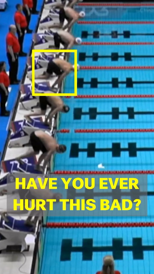 This is a perfect example of what happens when you fly too close to the sun in the 200 breast. 

We’ve all been there, my man! One minute you feel like a superhero, and the next minute the piano drops on your back and you’re just trying to survive to the wall. 

Tag a teammate who always takes it out too fast! 
.
.
.
#swimmerstruggles #200breaststroke #flytooclosetothesun