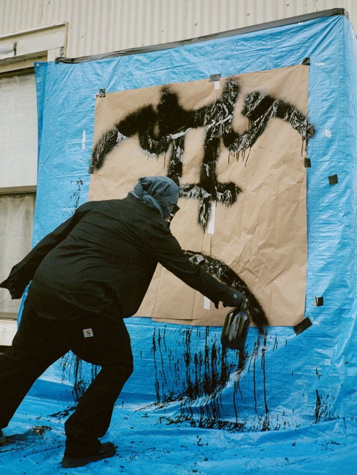 Behind the scenes of SuckyBat (@suckybat) for OOW® / Carhartt WIP Exhibition Series. 

On view through this Wednesday, June 24 2026. 

OOW® Chinatown, 291 Grand St, NY.
OOW® Tribeca, 184 Franklin St, NY.

Photos: @eoghand