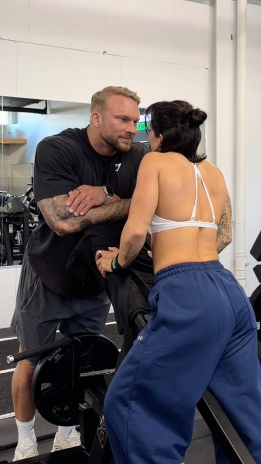 the gym love hits different 😚