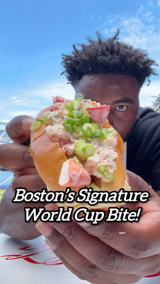 I got an early tasting of the Lobster Roll they’ll be serving up at the Boston @fifaworldcup games! If you’re heading to the games, get there early to get a taste of New England’s Signature Dish! #FIFAWorldCup #FIFAWorldCupPartner #WorldCupEats #ad