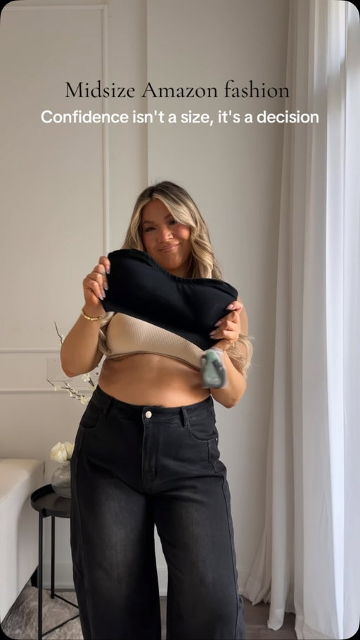Sometimes the best outfit upgrade is the piece no one even sees. 💛 comment “details” for outfit details xx 

The right foundation changes everything. It lets you wear the top you love without constantly adjusting, tugging, or thinking about what’s underneath.

I’ve been reaching for this bra with all of my strapless and off the shoulder summer outfits because it stays in place, feels comfortable enough to wear all day, and gives such a natural lift. Plus, the add on multiway straps make it surprisingly versatile.

Linked for you if you’ve been looking for a strapless bra that actually lives up to the hype. 🤍 comment “details” for the details!

#fitseverybody #amazonfinds #midsizefashion #polkadot #straplessbra strapless bra, Amazon fashion finds, Amazon prime, summer tops, black barrel, jeans, polkadot, shapeless, top, outfit, inspiration, midsize, confidence