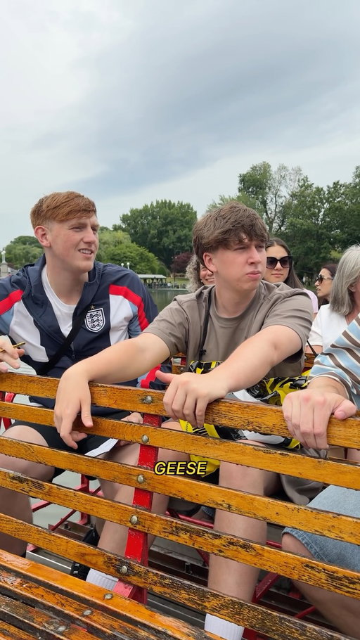 “They’re ducks mate” 😭
@thebovboys have arrived in Boston… sneak peak of ep 2 of ‘Race to the Game’ 🤩

#JDForeverForward