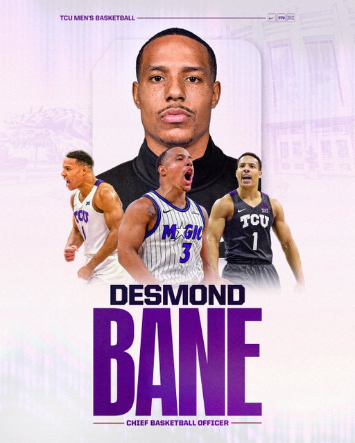 Welcome to the staff, Desmond Bane!

🤝 CBO @_dbane1 

#GoFrogs
