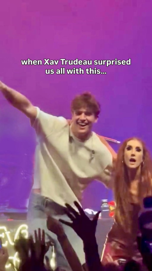 You never know what might happen at #EveningClub. On Friday night in Ottawa, @xavtrudeau_ crushed his set- then surprised even ME when he ran back on stage to sing along with us to this. A cultural moment for our time. 🧨👏🏻♥️⁣ 
⁣
#xavtrudeau #katyperry #xav #trudeau