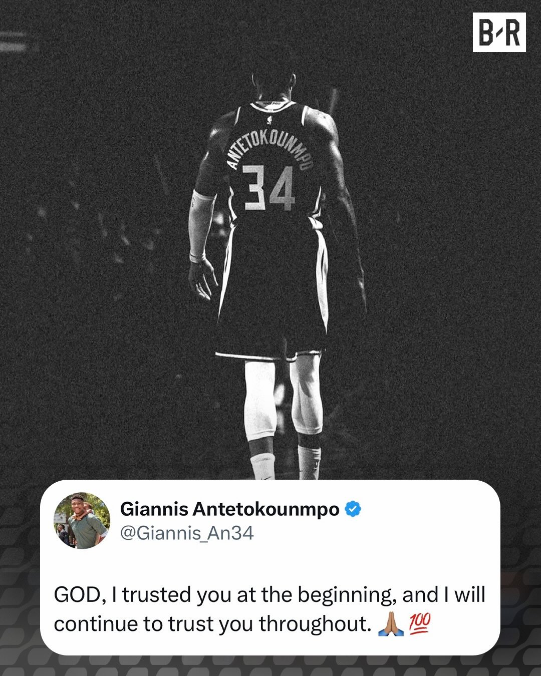 Giannis Antetokounmpo’s latest post on social media amid trade talks

(via @giannis_an34)
