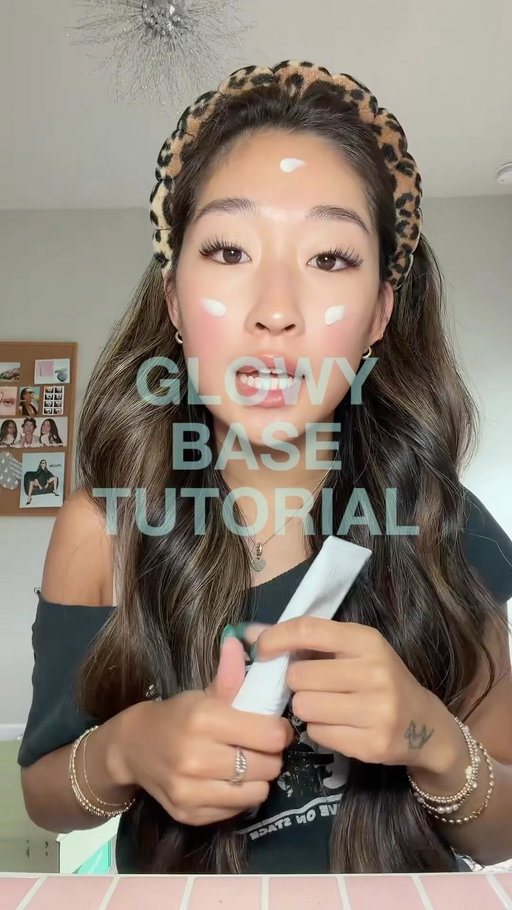 tutorial & products for this glowy makeup look! #glowymakeup #glowyskin #glassskinmakeup #dewyfinish