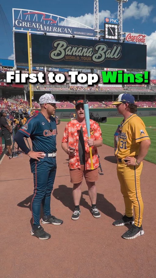 Do Banana players know ball?? 🧐
#heckling #baseball #trevschirps #trivia
@thesavbananas @theindianapolisclowns
