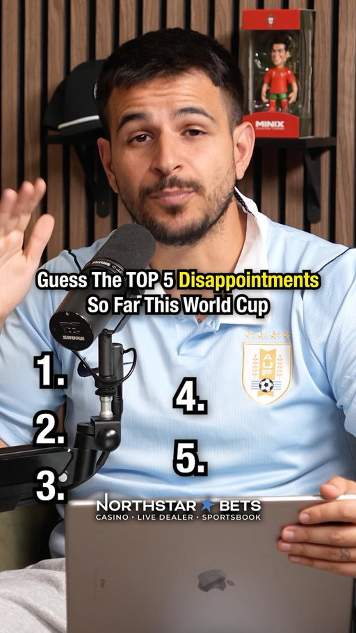 Top 5 Biggest Disappointments At The 2026 World Cup 😳

Powered by @northstarbets #ThatsAWin #NorthStarBetsPartner #Ad
