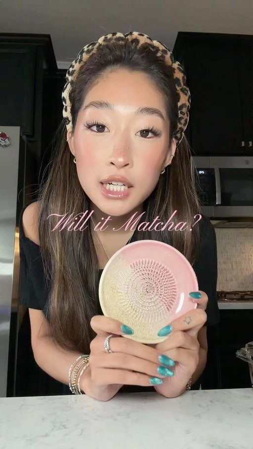 will it matcha CHERRY edition 😋😋 #matcha #matchalatte #willitmatcha #matcharecipes