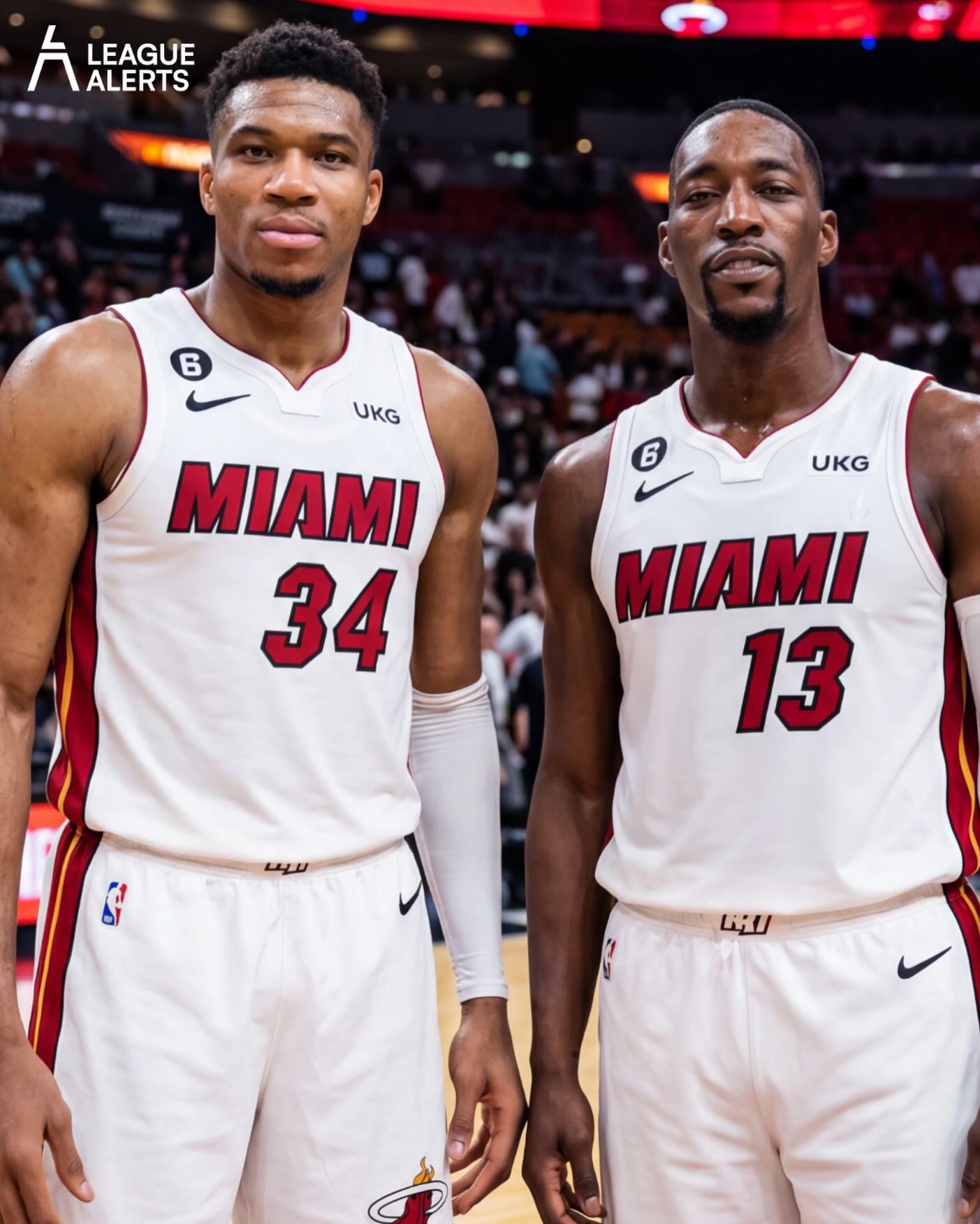 GIANNIS IS HEADED TO MIAMI! The Milwaukee Bucks are trading franchise icon Giannis Antetokounmpo and Bobby Portis to the Miami Heat for Tyler Herro, Kel'el Ware, Jaime Jaquez Jr., Kasparas Jakucionis, 3 first-round picks (including No. 13), 1 pick swap and 1 second-rounder, sources tell ESPN.