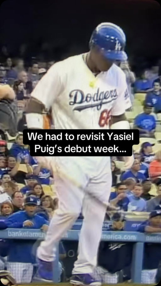 Just put Puig’s debut week in Cooperstown 😭

#mlb #baseball #dodgers