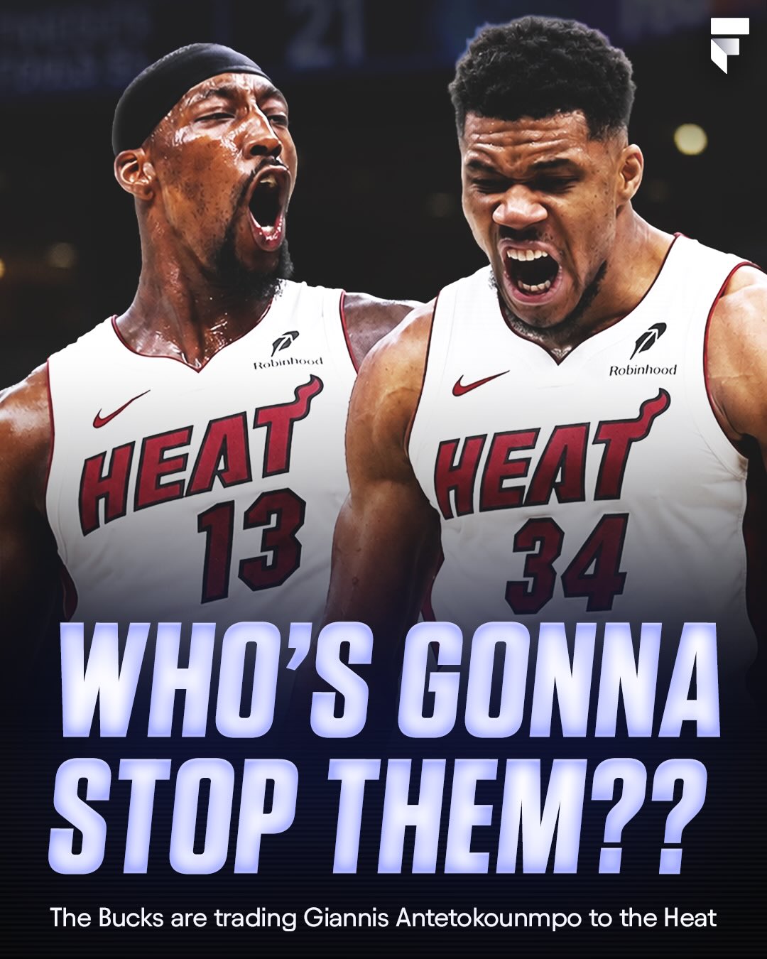BREAKING: THE MILWAUKEE BUCKS HAVE TRADED GIANNIS TO THE MIAMI HEAT 🚨

Shams saved his legacy tonight 😭