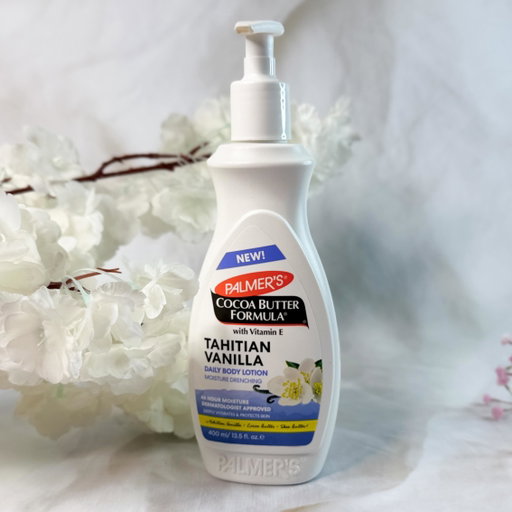 There’s a reason the @palmers_aus Tahitian Vanilla Daily Body Lotion went viral and sold out everywhere, but I’m here to tell you that this viral release is well and truly worth it. 🤍

We all know that their original cocoa butter lotion is the absolute best, so I wasn’t convinced I needed this until I actually tried it. Yes it’s heavily scented (so if a scented lotion isn’t for you then definitely leave this on the shelf) and he’s the scent is as divine as you would expect. 

The formula of this lotion is also top notch. It melts into my skin and helps me feel smooth and nourished, without feeling oily. I am loving this lotion so much that I truly did need a feature on my feed! 

It’s often on sale, available at the supermarket and @pricelineau or @chemistwarehouseaus 

Have you tried this one before? Do you have another products that lived up to their hype? 
.
.
.
#palmerscocoabutter #discoverunder20k #aussiebeautyblogger #beautyinfluencer #beautyobsessed