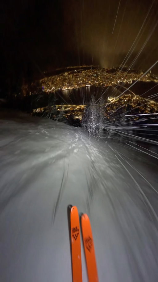Overtaking bro & almost ending the season early🌲📍Tromsø, Norway🇳🇴⛷️🏔️ #ski #skitouring #esqui #skiing #rando