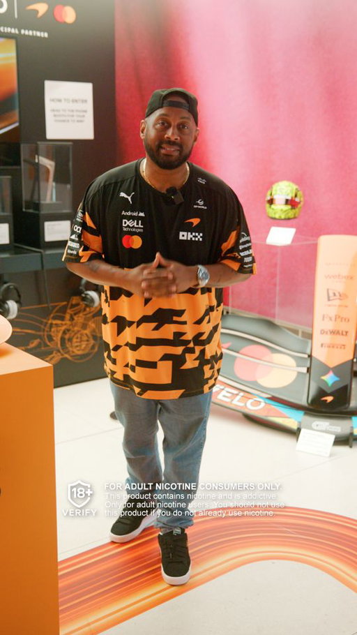 What if one comment was all it took to own a piece of the McLaren Mastercard Formula 1®️ Team history? Head to @velo.unitedkingdom and comment your fav team moment for a chance to win.
 
+18. This product contains nicotine and is addictive. Only for adult nicotine users. You should not use this product if you do not already use nicotine.