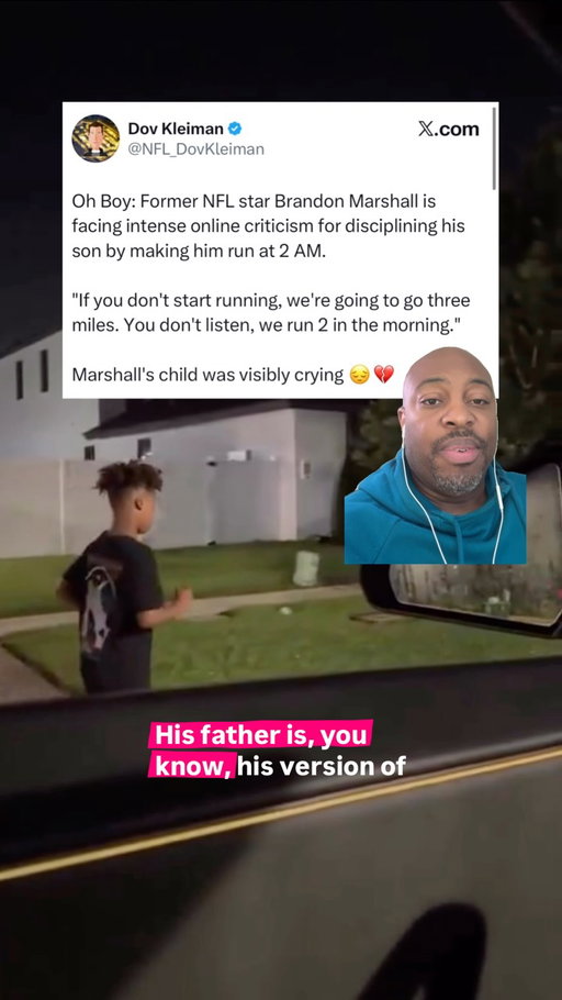 Are You For or Against “Tough Love” For Young Boys? Is There A Limit? 🤔 #Funnymaine #BrandonMarshall