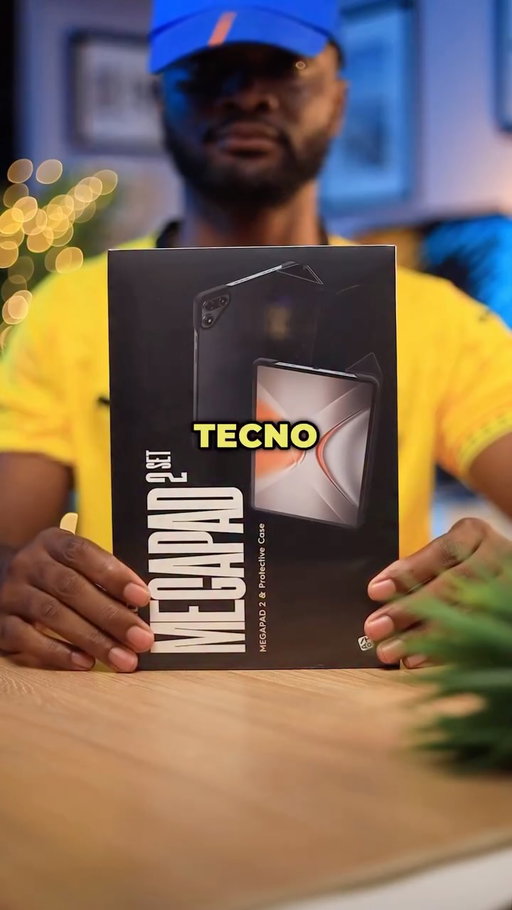 TECNO megapad 2 set unboxing 

Ultra-Slim Full Metal Body 6.6 mm*
1" 2.5K 90Hz
Eye-Care Screen
OneLeap Ecosystem
Connectivity
Smarter AI,
Easier Life & Work

MEGAPAD 2 (128 + 6) GHS 3429

MEGAPAD 2 (256 +8) GHS 4159