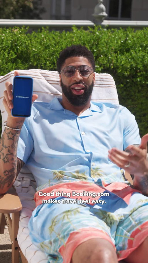 @bookingcom will do just about anything to make travel feel easy for @antdavis23.