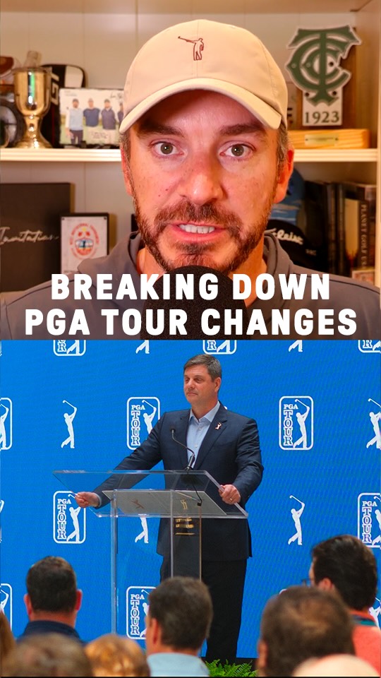 Today, the PGA Tour announced a new competitive model for the 2028 season. 

A two track system with postseason match play determining the champion at rotating venues for the finale. 

Here’s what you need to know.