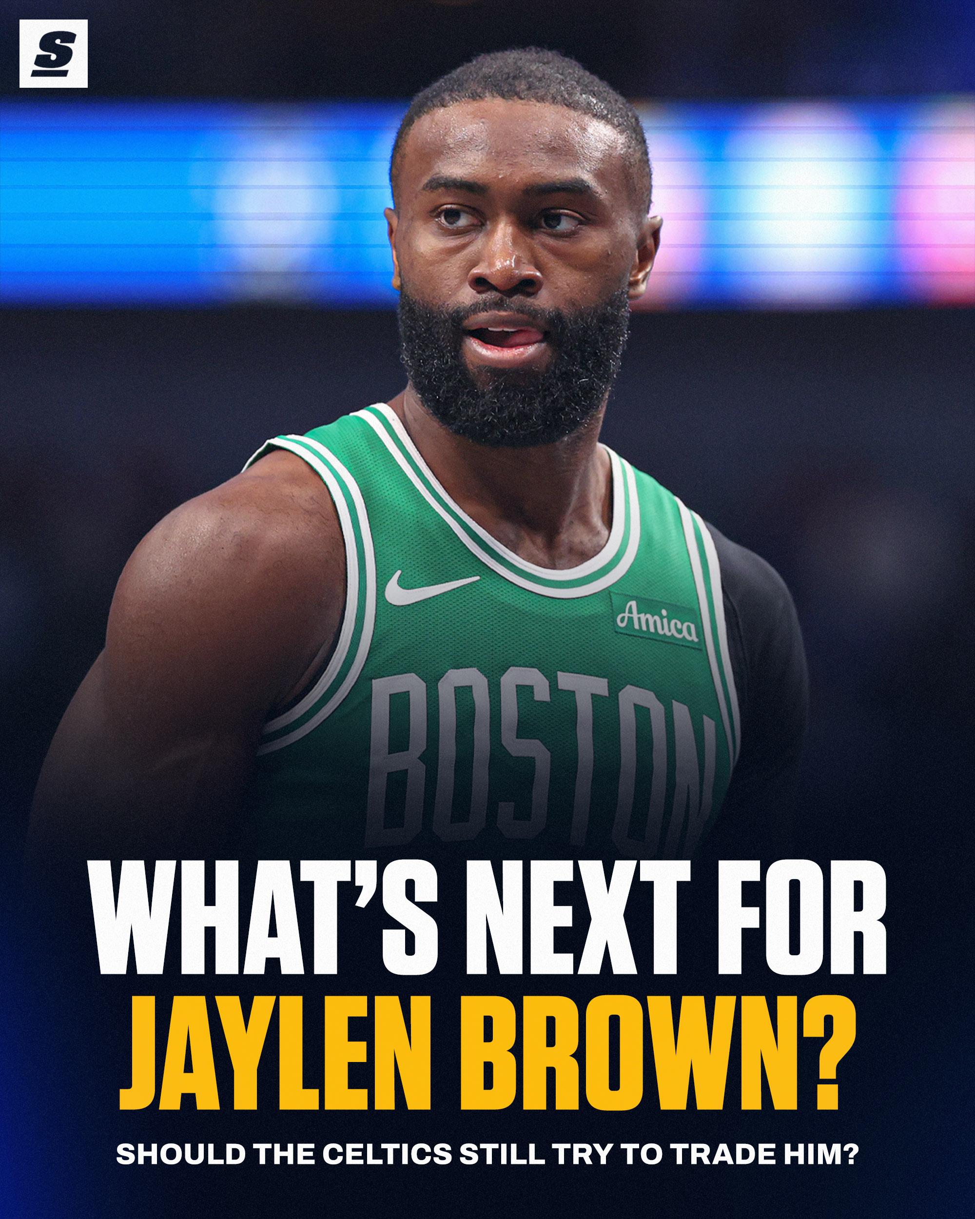 Jaylen Brown will be playing for the ______ at the start of next season. 🧐