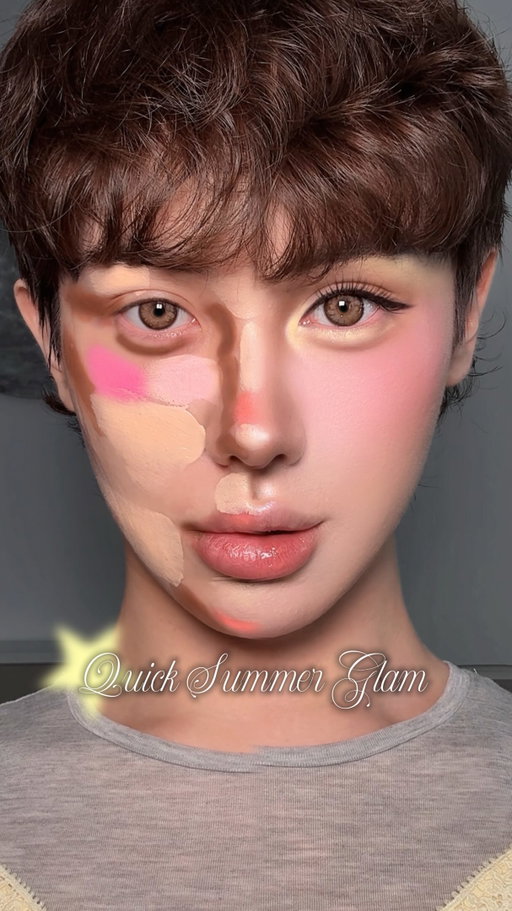 ꙳⋆ 𝑸𝒖𝒊𝒄𝒌 𝑺𝒖𝒎𝒎𝒆𝒓 𝑮𝒍𝒂𝒎 ☀️✶
♡ 𝗽𝗿𝗼𝗱𝘂𝗰𝘁𝘀 𝘂𝘀𝗲𝗱
@yesstyle @about___tone_official cool light foundation 
@anastasiabeverlyhills shadow smooth blur contour & magic touch blush trio 
@nutexture.official bubble gum lip treatment 
✪ Code KENNY12 for 12% off on @yessstyle 𓂃˖ 𝜗𝜚
#makeuphack#blush#summerlook