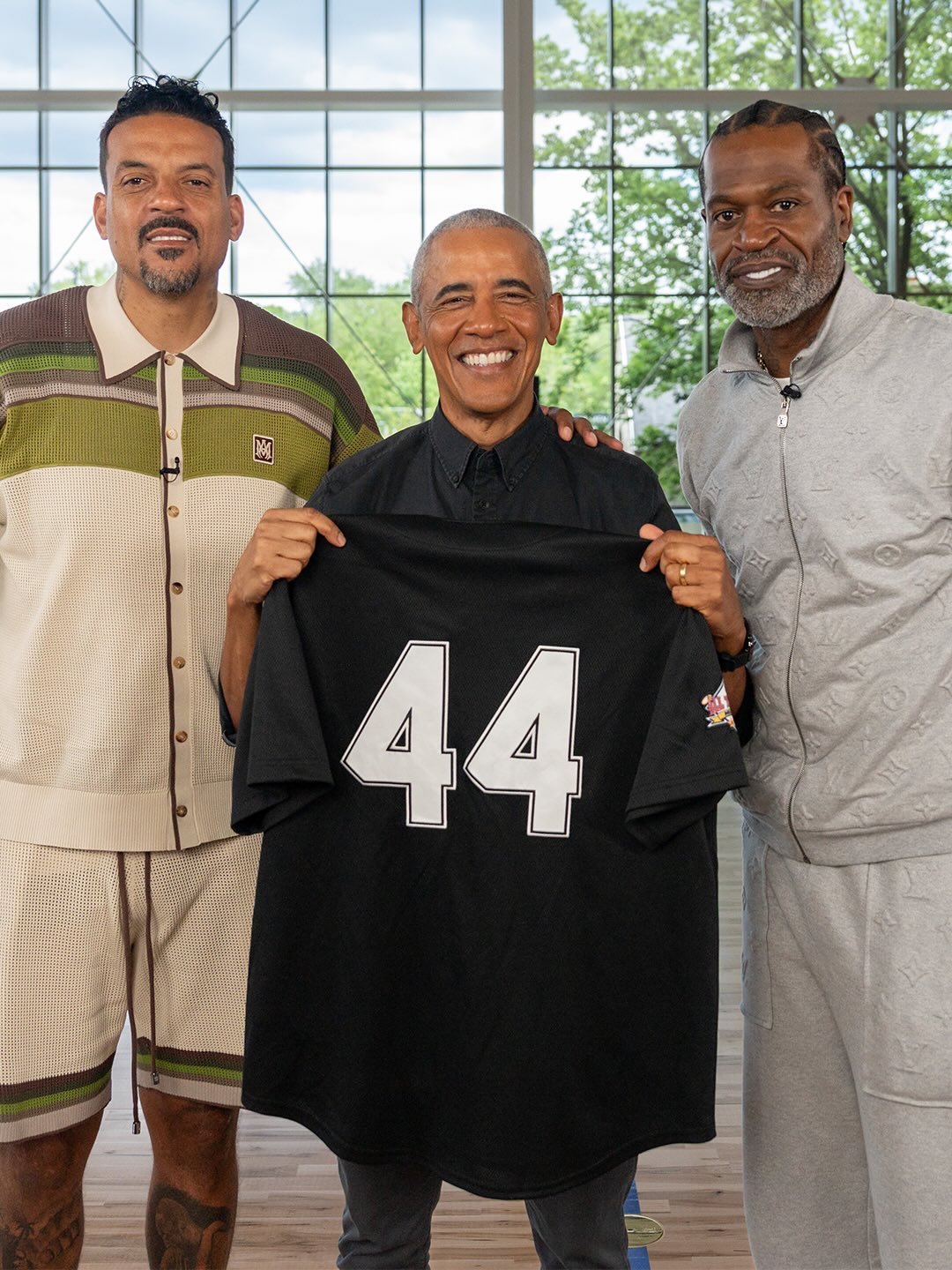Barack Obama x @allthesmoke. One for the books.

Full episode releases tomorrow, June 24th at 9am ET.

Thank you to President Obama and his entire staff for hosting us at the brand new Obama Presidential Center. It was an honor and incredibly inspiring to see what the Obamas have built for the South Side of Chicago.