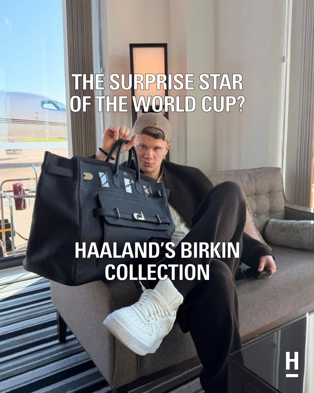 @erling Haaland scoring goals at the World Cup is business as usual. Arriving with a rare @hermes HAC Birkin 50 “Endless Road” is what turned heads. ⁠
⁠
The Norway striker has quietly built one of football’s most impressive Birkin collections, from collectible HAC editions to ultra-rare Himalayas. His latest carry, a $45,500 Hermès masterpiece featuring a mountainous landscape in leather patchwork, proves some of the tournament’s biggest flexes are happening long before kickoff.⁠