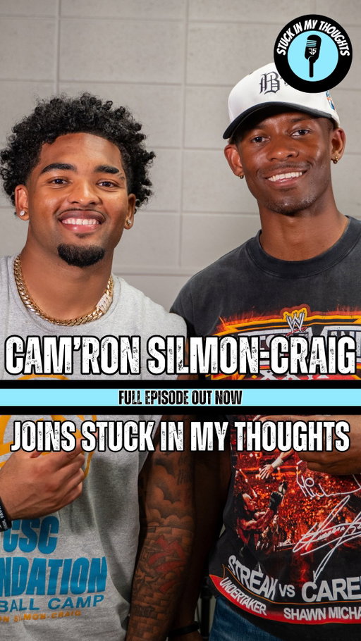 @camronsilmon7 Joins @stuckinmythoughtspod 💭

From leaving home at 16 to chase his @nfl Cam’ron Silmon-Craig’s journey is built on faith, sacrifice, & underdog mentality.

We talk about being under @deionsanders leadership, the @cubuffsfootball experience, wild recruitment stories, passion for the younger generation, teaming up with Travis Hunter on the @jaguars and so much more.

Comment “🦈” and we’ll send you the full episode link. Available now on YouTube, Spotify, & Apple Podcasts.

#stuckinmythoughts #camronsilmoncraig #nfl