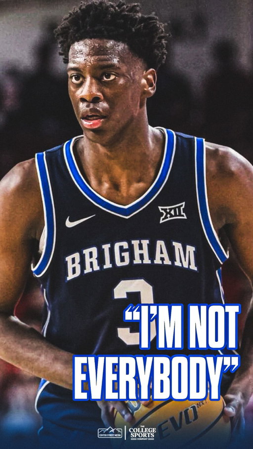 “I’m not everybody” -AJ Dybantsa

(🎥 @breakfastclubam ) 
•
•
•
#gocougs #byufootball #byu #gocougs🤙 #byumbb