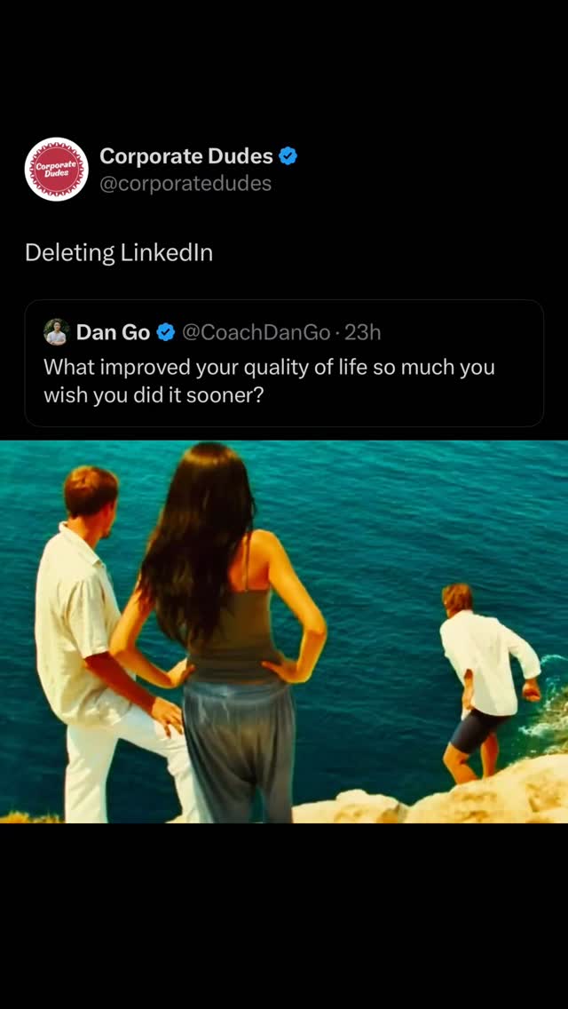LinkedIn might be the most stressful social media app because it disguises anxiety as productivity.

You open the app to “network.”

Five minutes later you’re questioning your entire career because someone your age just posted:

“Excited to announce I’ve accepted a new role as Senior Vice President of Synergy.”

Meanwhile you’re eating lunch at your desk wondering if replying “Circling back” counts as leadership.

And it’s not just a feeling.

• Nearly 1 in 3 workers aged 18–24 took time off in 2024 due to stress

• Only 56% of Gen Z workers feel comfortable talking to managers about stress

• 3 in 4 Gen Zers say social media hurts their mental health

• Studies show frequent LinkedIn use is associated with higher anxiety, depression, and impostor syndrome

Reminder:

People post their highlights, not their panic attacks.

Your career is not behind because someone wrote a better announcement post.
