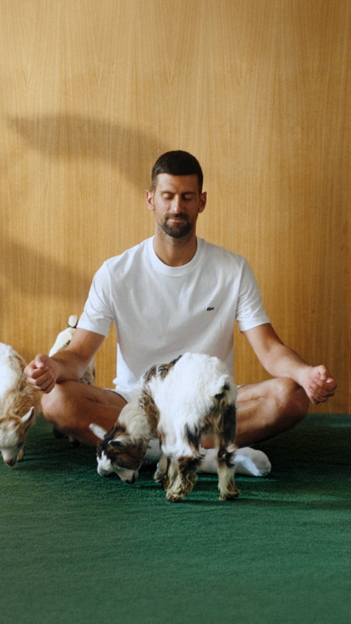 “The Masterclass of Yoga“

Balance.
Focus.
Discipline.
The pursuit of greatness takes many forms. 

The 🐐 of every court.

Directed by @maxsiedentopf