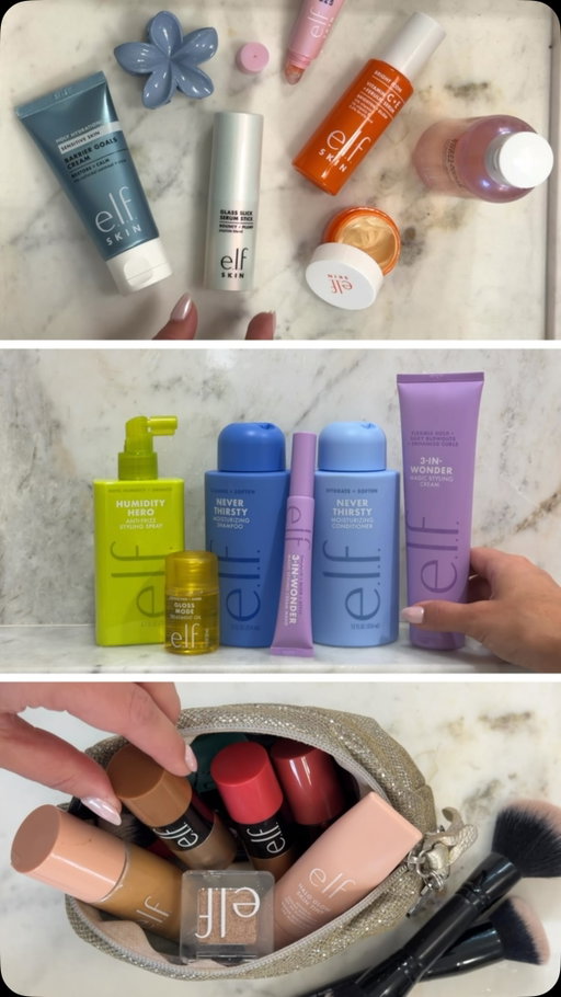New morning routine unlocked 🔓 @elfhaircare bundles are available now on TikTok Shop! ✨

Products featured:
🆕 @elfskincare Glass Slick Serum Stick ($12)
🆕 @elfhaircare 3-in-Wonder Styling Cream & Wand Duo ($15)
🆕 @elfcosmetics Soft Glam Cream Bronzer Stick ($7)

Which e.l.f. products are you adding to your GRWM? 👇

Link in bio to shop @elfhaircare bundles now on TikTok Shop. Individual products coming to  elfhaircare.com and target.com starting June 24, and find them exclusively in @target stores beginning July 5. 🫶

#elfskin #elfhair #elfcosmetics
