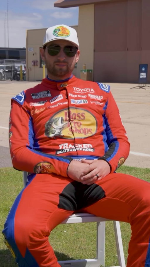 Dad Jokes with @chasebriscoe_ #NASCAR #Anduril250 🚗 🏁