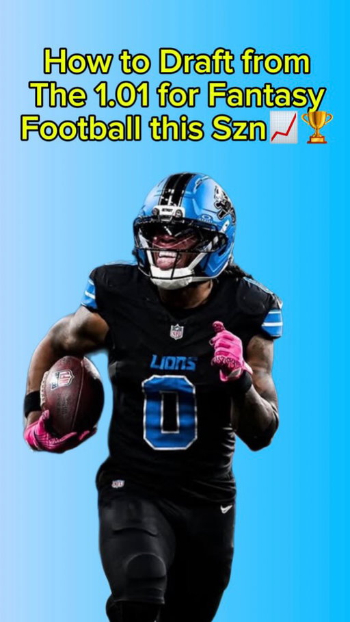 THIS is How to Draft from the 1.01 in Fantasy Football this Season📈🏆 #nfl #fantasyfootball #fantasyfootballadvice #fantasyfootballtips #nflfootball