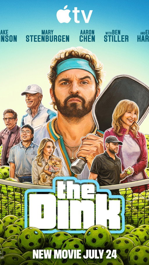 It’s pickleball. Dill with it 🥒 

The Dink 

A new comedy movie streaming July 24th on @appletv 

#thedink