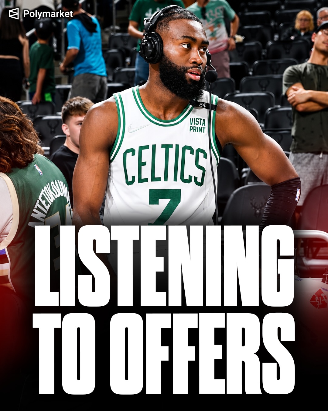After not being able to land Giannis the Celtics are still taking offers for Jaylen Brown 👀

Who should make a trade for him?