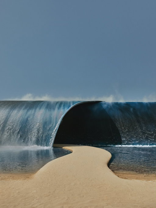 Making waves. An ode to the surfing community, a cascading wave forms the backdrop of @pharrell’s Spring-Summer 2027 Show. 

As part of its Regeneration 2030 roadmap, Louis Vuitton supports @coralgardeners in advancing reef restoration efforts in French Polynesia, while the show’s water, sourced from Eaux de Paris, will return to the sewer system through a closed circuit, and its sand will be donated to the beach volleyball courts at the Cité Internationale Universitaire de Paris. 

Watch live tonight at 9pm CEST on Instagram and louisvuitton.com
 
#LVMenSS27 #PharrellWilliams #LouisVuitton

The beach as a global stage.

A Dandy Experience.

Chasing the swells.

Nomadic state of mind.

The great equalizer.

Held by the elements.