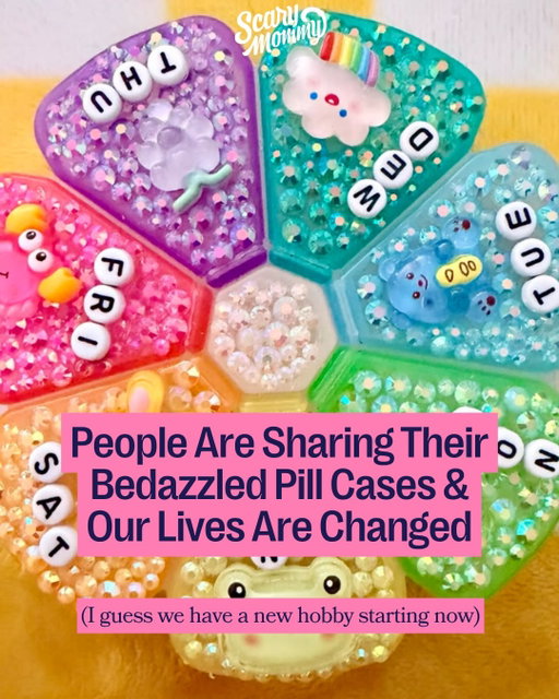 And just in case it needs to be said: please keep your kids far away from all of your pills and vitamins, bedazzled or not.

Thanks for sharing your art with us! 

@hannahkatchaos
@lauraandbentley 
@theheinrichhouse
@kendra_starkiller 
@bekahstoneking 
@_saralohse
@mlarabie27
omaleelee 
@linz_stimac
@holly__yvonne
@urbanchaoscottage
@dollierocker
@kellypriceartist