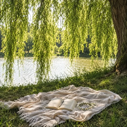 Yesterday I wandered through the world as though it had quietly remembered my name. Every path seemed worth following, every breeze carried a story, until one particularly persuasive path led me beneath a willow tree where I somehow found myself weaving a daisy chain with complete confidence that this was a perfectly sensible way for a grown woman to spend an afternoon.

The moment I settled my dainty crown upon my head, the words poured forth with all the decorum of children who had been waiting far too long to be let out to play. They tumbled over one another, impatient to be heard, spilling across waiting pages until I was no longer writing them so much as trying to keep up. Every now and then one particularly persuasive sentence would pause just long enough to smile politely before wandering off, beckoning me to follow. Which, with such a gracious invitation, of course I accepted. Really, it would have been terribly rude not to.

The curious thing about following words is that sometimes they lead us somewhere we hadn't expected to go. Yesterday, mine wandered into a quiet corner of my own heart that had been patiently waiting for a little more kindness... a little more tending... and perhaps a little more light.

I met myself there.

She looked as though she'd been carrying rather a lot, so I gave her a hug.

Today, I've found myself thinking about family, friends, and all the remarkable people who quietly become part of the architecture of our lives. Perhaps that's one of life's loveliest deceptions - not that time is endless, but that love can become so familiar we forget to keep placing it into one another's hands.

Because I know what it's like to wonder if I matter.

So today, I simply want to move through the world a little more generously. I want the people who cross my path to leave my company feeling a little more loved than when they found me.

If, along the way, I say something no one quite understands and I'm rewarded with a few perplexed looks, a couple of affectionate head shakes, and eventually laughter... well, at least I did my best to leave behind a smile.

Really, it would be terribly poor manners to keep all this love to myself. 💚