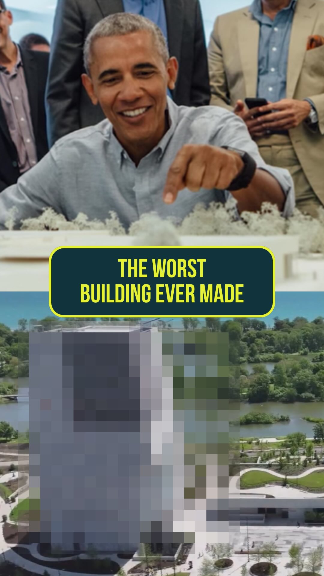 The Barack Obama Presidential Center building is on stolen land? Then give it back! #obamalibrary #barackobamapresidentialcenter