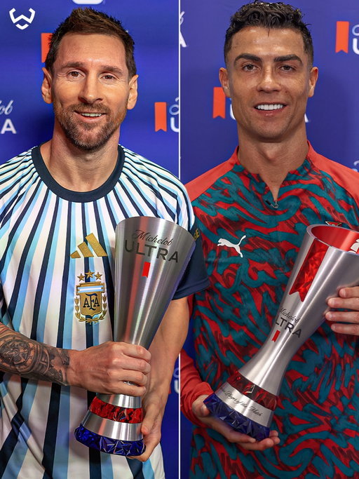Just GOAT things. 🐐✨

38-year-old Lionel Messi and 41-year-old Cristiano Ronaldo are still winning Player of the Match awards at the World Cup.

Some things never change. 🤯🇦🇷🇵🇹
